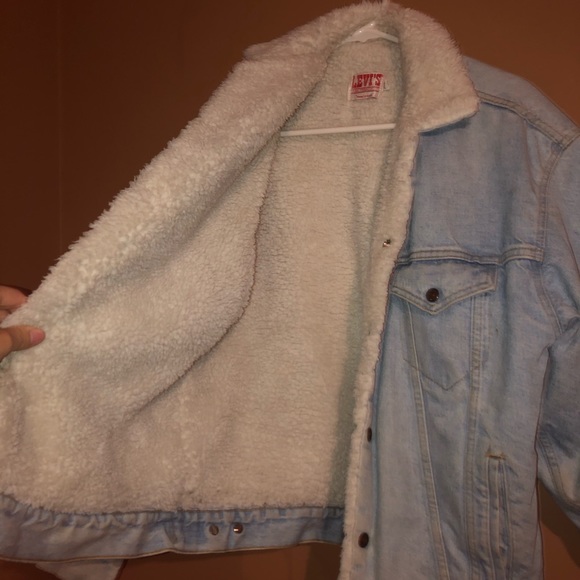 Vintage Levi’s Sherpa trucker jacket - Picture 3 of 4